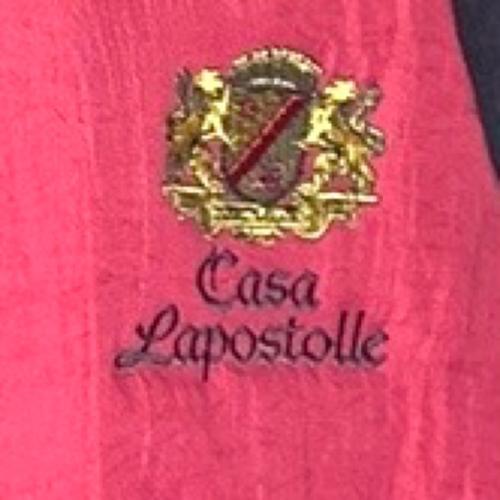 Vintage Y2K Casa Lapostolle Burgundy and Black Button Down Windbreaker - Picture 4 of 13